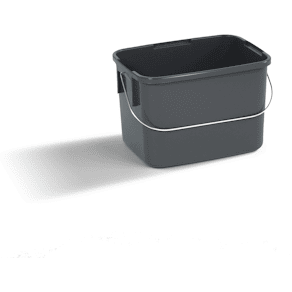 Källsorteringskärl 7 liter, antracit