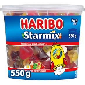 Snoepgoed Haribo Star mix, emmer van 550 g
