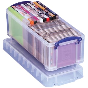 Opbergdoos Really Useful Box, 6,5 liter, transparant