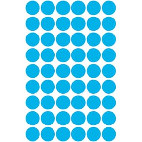 Markierungspunkte Avery Zweckform, Ø 12 mm, blau, 270 Stück
