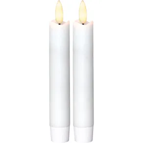 Antikljus Flamme 15cm 2-p