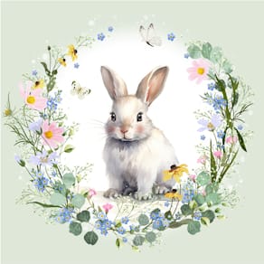 Servietten ATELIER Osterserviette, 33 x 33 cm