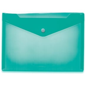 Brieftasche HERMA, PP, A5, transparent, türkis