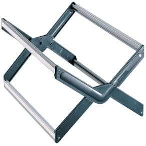 Hängekorb Leitz, 48 cm tief, grau