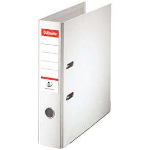 Brevordner Esselte No.1 Power A4 75 mm hvid, FSC, 10 stk