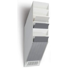 Blankettfack Durable Flexiboxx Vit, A4S, 6 fack