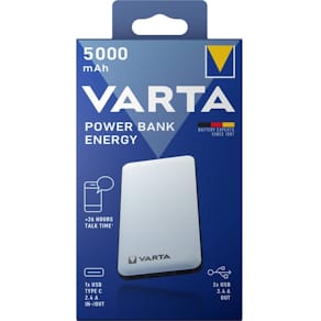 Powerbank VARTA, 5.000mAh, weiß, USB-C