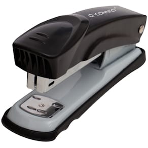 Heftgerät Q-CONNECT, Metall, 20 Blatt, schwarz/grau