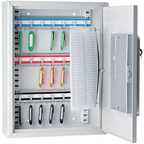 Schlüsselschrank WEDO, lichtgrau