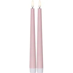 Antikljus STAR T LED Candy 26cmrosa 2/fp