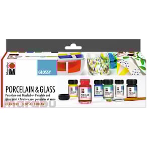 Porzellan- & Glasfarben Marabu Porcelain & Glass 6x15ml sortiert