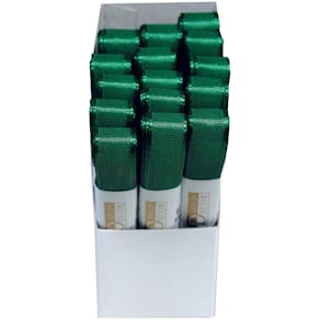 Taftband Goldina Basic, 15 mm x 3 m, dunkelgrün