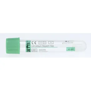 Vacuette Mintgrön Serum Gel 5/4 50/FP