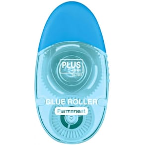 Kleberoller PLUS JAPAN Mini, 6 mm x 12 m, blau