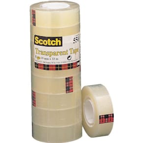 Tape SCOTCH 550 19mmx33m transparent (8)