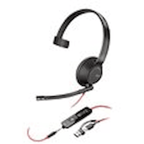 HP Poly Blackwire 5210 - Blackwire 5200 series - headset - på