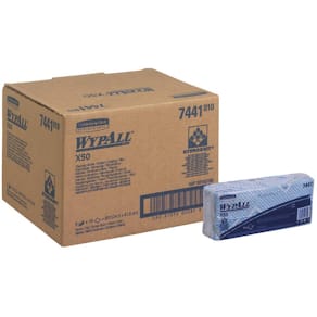 Wischtuch WypAll X50 Critical Clean, blau, 50 Stück