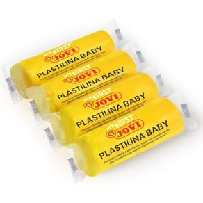 Modellera PLASTILINA Baby 18x38g gul