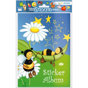 Stickeralbum HERMA Bienenwiese, A5, 10 Seiten, sortiert