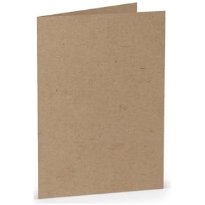 Faltkarte Rössler Paperado, B6 HD, kraft