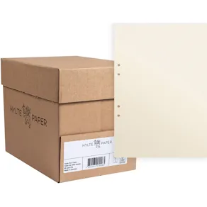 Kopieringspapper HYLTE cremevit A4 70g hålat 500/fp
