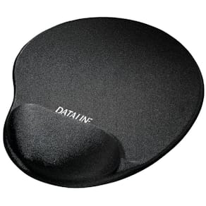 Mousepad DATALINE Gelrest 1, schwarz