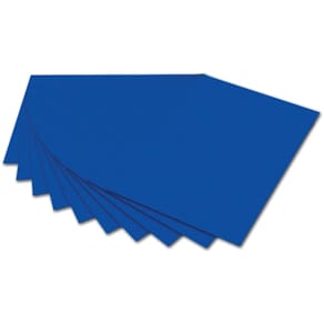 Tonpapier Folia, 50 x 70 cm, 130 g/m², ultramarinblau, 100 Blatt