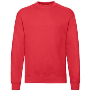 Sweatshirt FRUIT 62202 röd S