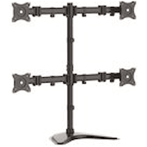 StarTech.com Skrivbordsstativ för fyra skärmar - ledad - Ställ