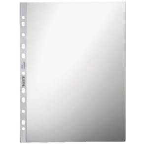 Showtas Leitz, geperforeerd, 11-gaatsperforatie, A4, 80 micron,  