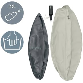 Sitzball Leitz Active, Ø 55 cm, hellgrau