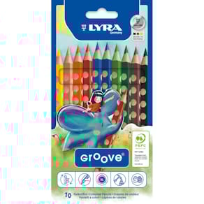 Farbstifte Lyra Groove, 10 St.
