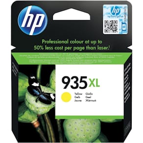 Inktcartridge HP 935XL, 825 pagina's, OEM C2P26AE, geel