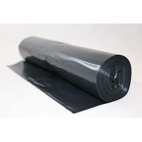 Plastsäck LD 60L 50my svart 25/rl