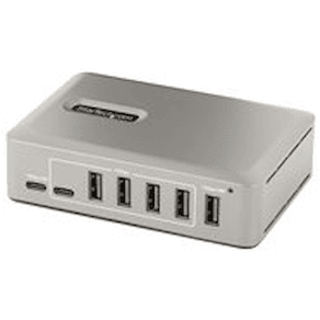 StarTech.com 10-Port USB-C Hub, 8x USB-A + 2x USB-C,