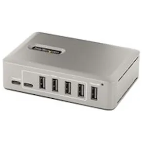 StarTech.com 10-Port USB-C Hub, 8x USB-A + 2x USB-C,