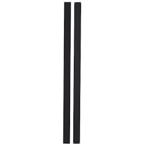 Magnetwandleiste ALCO, 5 cm x 100 cm, weiß