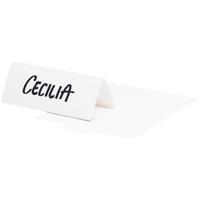 Bordsskylt Papper, 220x70mm, 50/fp