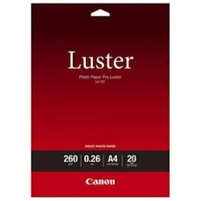 A4 Photo Paper Pro Luster 260g (20)