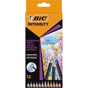 Aquarelpotlood Bic Intensity, etui van 12 stuks