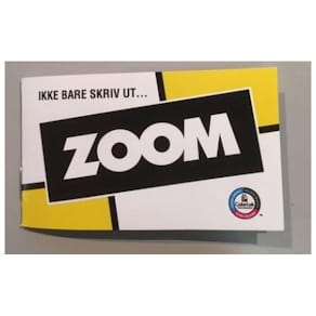 Brosjyre Kopipapir Zoom