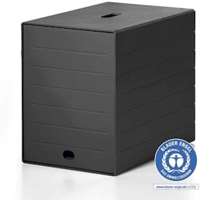 Skuffekabinet Durable Idealbox mørkegrå, 7 skuffer, 1 stk