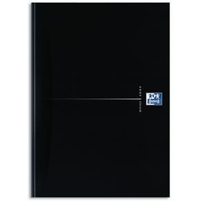 Anteckningsbok Oxford Smart Black A5, linjerat