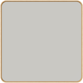 Lintex FRAME Glastavla, SILK-GLASS®, 1000 × 1000 × 50 mm, Shy 120