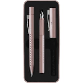 Geschenkset Faber-Castell Grip 2011, M, FH + KS, pale rose
