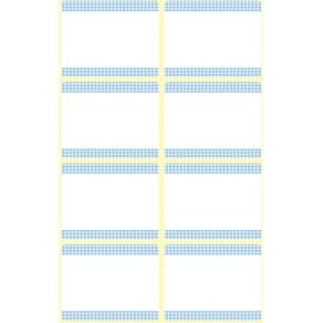 Tiefkühletiketten Avery Zweckform Home, 36x28 mm, weiß, 40 Stück