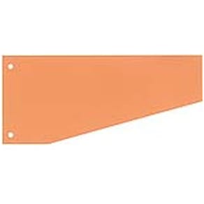 Trennstreifen WEKRE Trapez, 100 Stück, orange