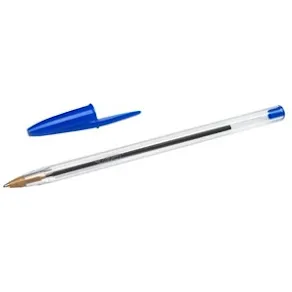 Bläckkulpenna BIC Cristal Medium Blå, 1.0mm, dokumentäkta,