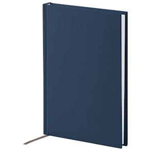 Notizbuch RÖSSLER S.O.H.O., navy, A5, 192 Seiten, dotted grid,  ̇