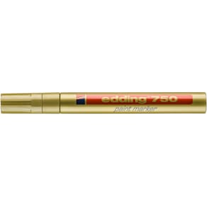 Lackmarker edding 750, 2–4 mm, gold